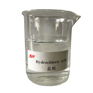 Acide chlorhydrique incolore à odeur piquante pour le cuir